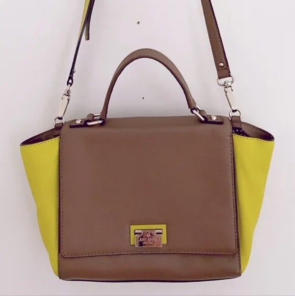 kate spade Handbags - KATE SPADE New York Magnolia Park Laurel Satchel Leather Detachable Strap